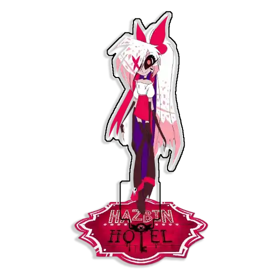 Standing Sign For Hazbin Hotel Vaggie Charlie Husk Acrylic Desktop Stand Decorating Self Made Custom Charm Phone Personalized, Keychain, Mô Hình Đứng Standee Anime, In 2 Mặt, Cao 6cm, Trang Trí Decor Bàn Học, Balo 3 Standing Sign For Hazbin Hotel Vaggie Charlie Husk Acrylic Desktop Stand Decorating Self Made Custom Charm Phone Personalized, Keychain, Mô Hình Đứng Standee Anime, In 2 Mặt, Cao 6cm, Trang Trí Decor Bàn Học, Balo - Ảnh 3