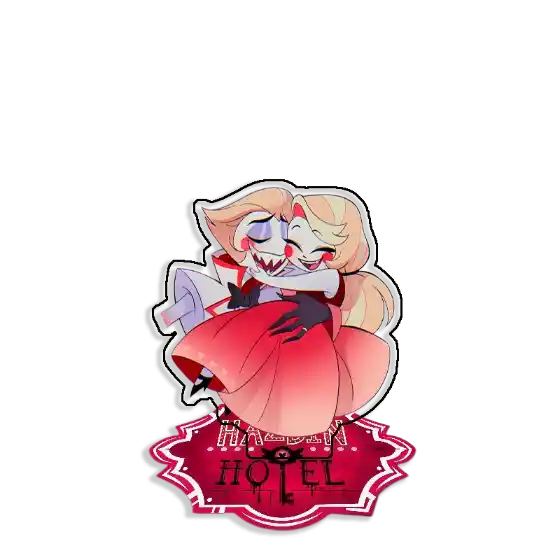Standing Sign For Hazbin Hotel Vaggie Charlie Candy Acrylic Desktop Stand Decorating Self Custom Charm Phone Personalized, Keychain, Mô Hình Đứng Standee Anime, In 2 Mặt, Cao 6cm, Trang Trí Decor Bàn Học, Balo 3 Standing Sign For Hazbin Hotel Vaggie Charlie Candy Acrylic Desktop Stand Decorating Self Custom Charm Phone Personalized, Keychain, Mô Hình Đứng Standee Anime, In 2 Mặt, Cao 6cm, Trang Trí Decor Bàn Học, Balo - Ảnh 3