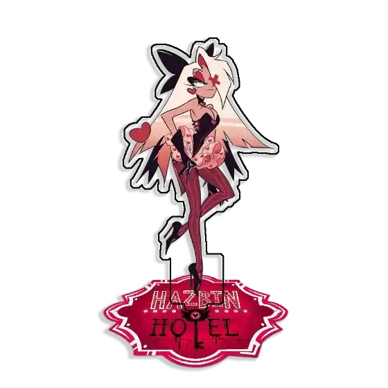 Standing Sign For Hazbin Hotel Vaggie Charlie Husk Acrylic Desktop Stand Decorating Self Made Custom Charm Phone Personalized, Keychain, Mô Hình Đứng Standee Anime, In 2 Mặt, Cao 6cm, Trang Trí Decor Bàn Học, Balo 5 Standing Sign For Hazbin Hotel Vaggie Charlie Husk Acrylic Desktop Stand Decorating Self Made Custom Charm Phone Personalized, Keychain, Mô Hình Đứng Standee Anime, In 2 Mặt, Cao 6cm, Trang Trí Decor Bàn Học, Balo - Ảnh 5