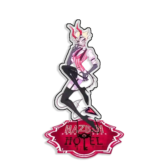 Standing Sign For Hazbin Hotel Vaggie Charlie Husk Acrylic Desktop Stand Decorating Self Made Custom Charm Phone Personalized, Keychain, Mô Hình Đứng Standee Anime, In 2 Mặt, Cao 6cm, Trang Trí Decor Bàn Học, Balo 7 Standing Sign For Hazbin Hotel Vaggie Charlie Husk Acrylic Desktop Stand Decorating Self Made Custom Charm Phone Personalized, Keychain, Mô Hình Đứng Standee Anime, In 2 Mặt, Cao 6cm, Trang Trí Decor Bàn Học, Balo - Ảnh 7