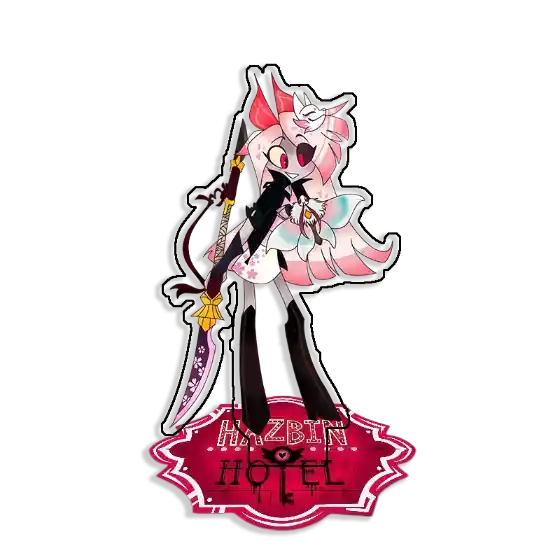 Standing Sign For Hazbin Hotel Vaggie Charlie Candy Acrylic Desktop Stand Decorating Self Custom Charm Phone Personalized, Keychain, Mô Hình Đứng Standee Anime, In 2 Mặt, Cao 6cm, Trang Trí Decor Bàn Học, Balo 9 Standing Sign For Hazbin Hotel Vaggie Charlie Candy Acrylic Desktop Stand Decorating Self Custom Charm Phone Personalized, Keychain, Mô Hình Đứng Standee Anime, In 2 Mặt, Cao 6cm, Trang Trí Decor Bàn Học, Balo - Ảnh 9