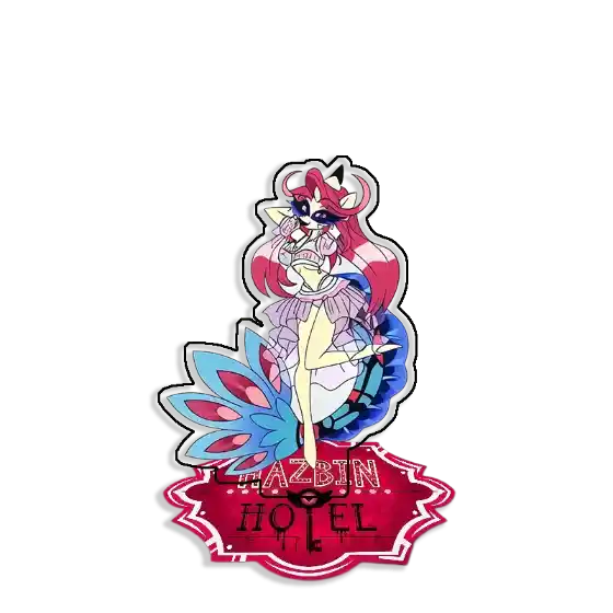 Standing Sign For Hazbin Hotel Velvet Verosika Mayday Acrylic Desktop Stand Decorating Self Custom Charm Phone Personalized, Keychain, Mô Hình Đứng Standee Anime, In 2 Mặt, Cao 6cm, Trang Trí Decor Bàn Học, Balo 4 Standing Sign For Hazbin Hotel Velvet Verosika Mayday Acrylic Desktop Stand Decorating Self Custom Charm Phone Personalized, Keychain, Mô Hình Đứng Standee Anime, In 2 Mặt, Cao 6cm, Trang Trí Decor Bàn Học, Balo - Ảnh 4