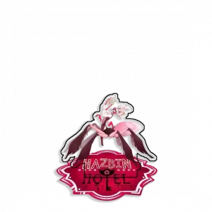 Standing Sign For Hazbin Hotel Velvette Sir Pentious Acrylic Desktop Stand Decorating Self Custom Charm Phone Personalized, Keychain, Mô Hình Đứng Standee Anime,  In 2 Mặt, Cao 6cm, Trang Trí Decor Bàn Học, Balo