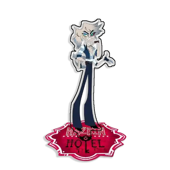 Standing Sign For Hazbin Hotel Velvette Sir Pentious Acrylic Desktop Stand Decorating Self Custom Charm Phone Personalized, Keychain, Mô Hình Đứng Standee Anime, In 2 Mặt, Cao 6cm, Trang Trí Decor Bàn Học, Balo 7 Standing Sign For Hazbin Hotel Velvette Sir Pentious Acrylic Desktop Stand Decorating Self Custom Charm Phone Personalized, Keychain, Mô Hình Đứng Standee Anime, In 2 Mặt, Cao 6cm, Trang Trí Decor Bàn Học, Balo - Ảnh 7