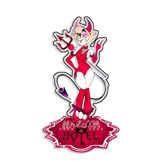Standing Sign For Hazbin Hotel Vox Vaggie Katiekilljoy Acrylic Desktop Stand Decorating Self Custom Charm Phone Personalized, Keychain, Mô Hình Đứng Standee Anime, In 2 Mặt, Cao 6cm, Trang Trí Decor Bàn Học, Balo 4 Standing Sign For Hazbin Hotel Vox Vaggie Katiekilljoy Acrylic Desktop Stand Decorating Self Custom Charm Phone Personalized, Keychain, Mô Hình Đứng Standee Anime, In 2 Mặt, Cao 6cm, Trang Trí Decor Bàn Học, Balo - Ảnh 4