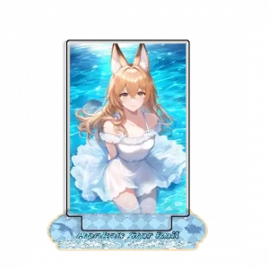 Standing Sign For Honkai Star Rail Ptilopsis Exusiai Acrylic Selfmade Cute Anime Game Desktop Custom Charm Phone Personalized, Keychain, Mô Hình Đứng Standee Anime, In 2 Mặt, Cao 6cm, Trang Trí Decor Bàn Học, Balo