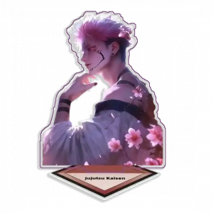 Standing Sign For Jujutsu Kaisen Suguru Geto Satoru Gojo Acrylic Selfmade Cartoon Anime Custom Charm Phone Personalized, Keychain, Mô Hình Đứng Standee Anime,  In 2 Mặt, Cao 6cm, Trang Trí Decor Bàn Học, Balo