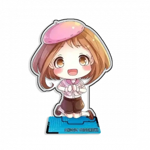 Standing Sign For My Hero Academia Tsuyu Asui Acrylic Selfmade Cartoon Anime Desktop Custom Charm Phone Personalized, Keychain, Mô Hình Đứng Standee Anime, In 2 Mặt, Cao 6cm, Trang Trí Decor Bàn Học, Balo