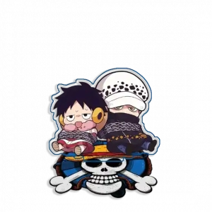 Standing Sign For Opcg Op Trafalgar Law Monkey D Luffy Acrylic Self Made Cartoon Anime Game Custom Charm Phone Personalized, Keychain, Mô Hình Đứng Standee Anime, In 2 Mặt, Cao 6cm, Trang Trí Decor Bàn Học, Balo