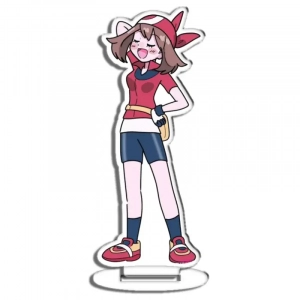 Standing Sign For Pokemon Selene Nanjamo Paul Furisode Girl Anime Game Fan Gift Recycled Custom Charm Phone Personalized, Keychain, Mô Hình Đứng Standee Anime, In 2 Mặt, Cao 6cm, Trang Trí Decor Bàn Học, Balo