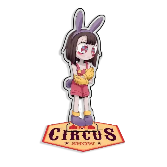 Standing Sign For The Amazing Digital Circus Zooble Jax Ragatha Acrylic Selfmade Cute Anime Custom Charm Phone Personalized, Keychain, Mô Hình Đứng Standee Anime, In 2 Mặt, Cao 6cm, Trang Trí Decor Bàn Học, Balo 4 Standing Sign For The Amazing Digital Circus Zooble Jax Ragatha Acrylic Selfmade Cute Anime Custom Charm Phone Personalized, Keychain, Mô Hình Đứng Standee Anime, In 2 Mặt, Cao 6cm, Trang Trí Decor Bàn Học, Balo - Ảnh 4