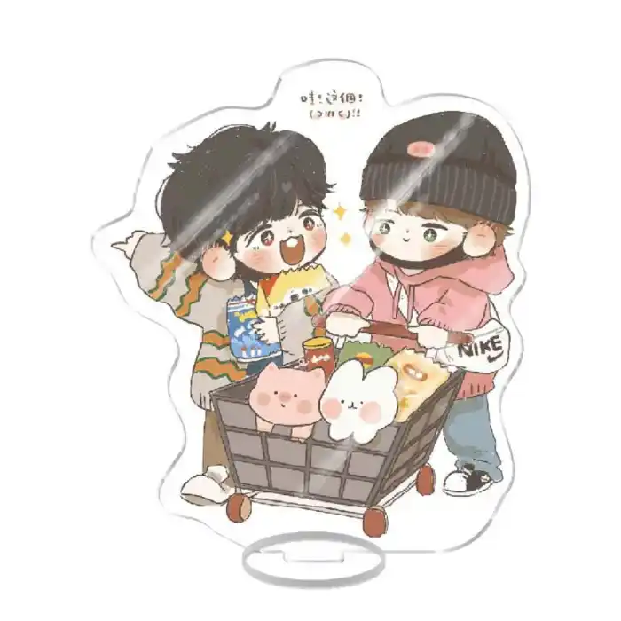 Star Xiao Zhan Wang Yibo Cp Cartoon Acrylic Standee Fan Collectible Support Table Decoration Custom Charm Phone Personalized, Keychain, Mô Hình Đứng Standee Anime, In 2 Mặt, Cao 6cm, Trang Trí Decor Bàn Học, Balo 2 Star Xiao Zhan Wang Yibo Cp Cartoon Acrylic Standee Fan Collectible Support Table Decoration Custom Charm Phone Personalized, Keychain, Mô Hình Đứng Standee Anime, In 2 Mặt, Cao 6cm, Trang Trí Decor Bàn Học, Balo - Ảnh 2