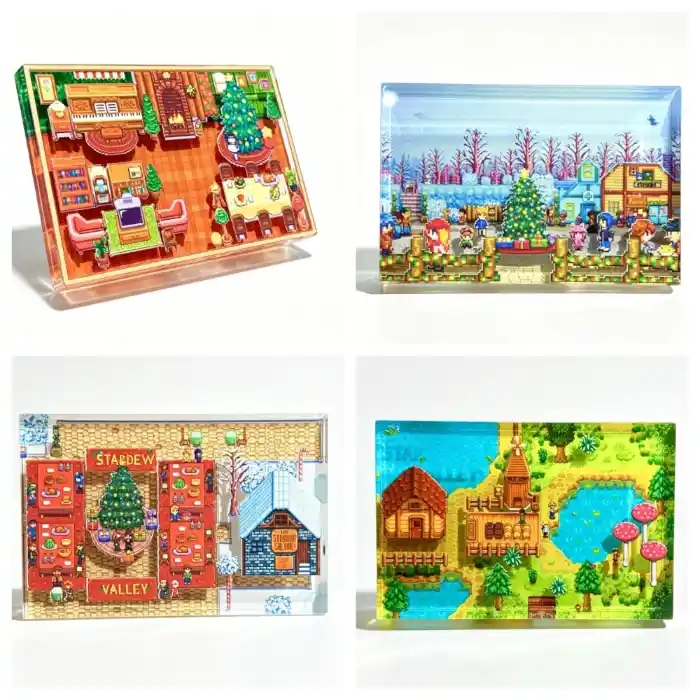 Magnet Nam Châm Dán Tủ Lạnh Stardew Valley Acrylic Fridge Magnet 6x Elliott Cabin Feast Of The Winter Star Standard Custom Charm Phone Personalized, Keychain, Mô Hình Đứng Standee Anime, In 2 Mặt, Cao 6cm, Trang Trí Decor Bàn Học, Balo 2 Magnet Nam Châm Dán Tủ Lạnh Stardew Valley Acrylic Fridge Magnet 6x Elliott Cabin Feast Of The Winter Star Standard Custom Charm Phone Personalized, Keychain, Mô Hình Đứng Standee Anime, In 2 Mặt, Cao 6cm, Trang Trí Decor Bàn Học, Balo - Ảnh 2