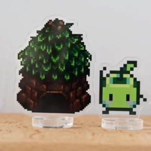 Stardew Valley Acrylic Standee Summer Junimo Hut Winter Junimo Hut And 6pcs Junimos Autumn Custom Charm Phone Personalized, Keychain, Mô Hình Đứng Standee Anime,  In 2 Mặt, Cao 6cm, Trang Trí Decor Bàn Học, Balo
