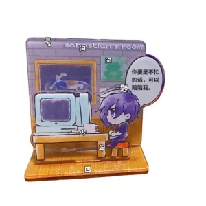 Stardew Valley Sebastian Acrylic Standee Display Cute Game Character Table Decor Collectible Custom Charm Phone Personalized, Keychain, Mô Hình Đứng Standee Anime, In 2 Mặt, Cao 6cm, Trang Trí Decor Bàn Học, Balo