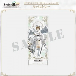Steins Gate Acrylic Stand, Divine Goddesses Kurisu Makise Angel Figure, Sci-fi Anime Pure Custom Charm Phone Personalized, Keychain, Mô Hình Đứng Standee Anime, In 2 Mặt, Cao 6cm, Trang Trí Decor Bàn Học, Balo