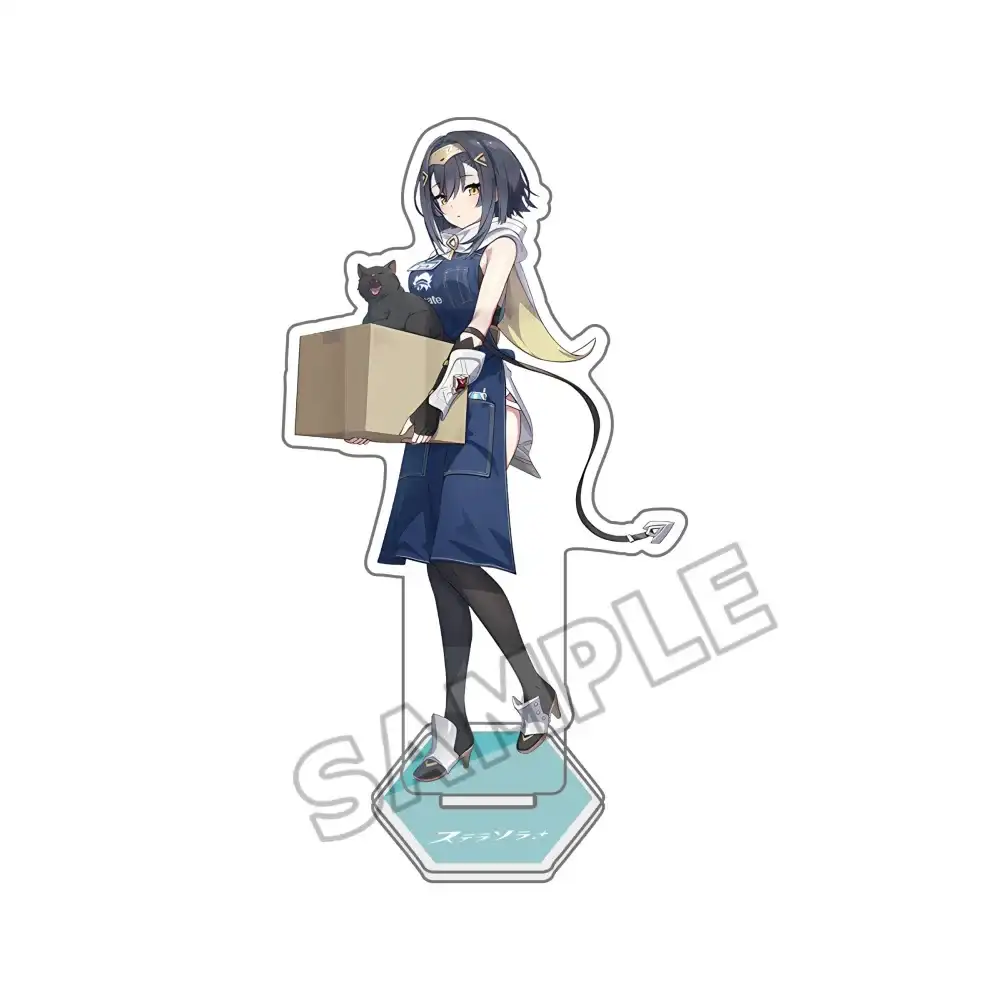 Stella Sora Anime Figure Acrylic Stand Keychain Set - Animate Staff Uniform Cosplay Merch Of Custom Charm Phone Personalized, Keychain, Mô Hình Đứng Standee Anime, In 2 Mặt, Cao 6cm, Trang Trí Decor Bàn Học, Balo 5 Stella Sora Anime Figure Acrylic Stand Keychain Set - Animate Staff Uniform Cosplay Merch Of Custom Charm Phone Personalized, Keychain, Mô Hình Đứng Standee Anime, In 2 Mặt, Cao 6cm, Trang Trí Decor Bàn Học, Balo - Ảnh 5