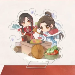 Super Affordable New Anime Heavenly Official Bless Tgcf Keychains Acrylic Stand Model Toys Custom Charm Phone Personalized, Keychain, Mô Hình Đứng Standee Anime, In 2 Mặt, Cao 6cm, Trang Trí Decor Bàn Học, Balo