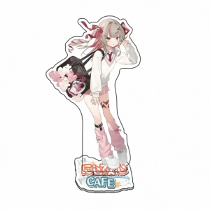 Sweets Paradise X After School Nijiparadise Acrylic Key Chain And Desk Decorative Stand For Custom Charm Phone Personalized, Keychain, Mô Hình Đứng Standee Anime, In 2 Mặt, Cao 6cm, Trang Trí Decor Bàn Học, Balo