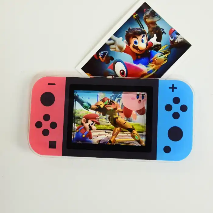Switch Photo Frame Magnetic Sticker Polaroid Small Card Photo Stand Card Holder Original Custom Charm Phone Personalized, Keychain, Mô Hình Đứng Standee Anime, In 2 Mặt, Cao 6cm, Trang Trí Decor Bàn Học, Balo 2 Switch Photo Frame Magnetic Sticker Polaroid Small Card Photo Stand Card Holder Original Custom Charm Phone Personalized, Keychain, Mô Hình Đứng Standee Anime, In 2 Mặt, Cao 6cm, Trang Trí Decor Bàn Học, Balo - Ảnh 2