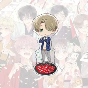 Tamon's B-side Acrylic Stand, Tamon-kun Ima Dotchi? Chibi Figure, Tamon & Utage New Custom Charm Phone Personalized, Keychain, Mô Hình Đứng Standee Anime, In 2 Mặt, Cao 6cm, Trang Trí Decor Bàn Học, Balo