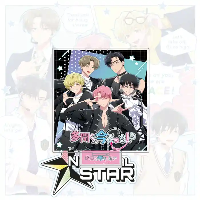 Tamon’s B-side Acrylic Standee&keychain – U. Shimizu, T. Fukuhara, O. Sakaguchi, K. Custom Charm Phone Personalized, Keychain, Mô Hình Đứng Standee Anime, In 2 Mặt, Cao 6cm, Trang Trí Decor Bàn Học, Balo 4 Tamon’s B-side Acrylic Standee&keychain – U. Shimizu, T. Fukuhara, O. Sakaguchi, K. Custom Charm Phone Personalized, Keychain, Mô Hình Đứng Standee Anime, In 2 Mặt, Cao 6cm, Trang Trí Decor Bàn Học, Balo - Ảnh 4