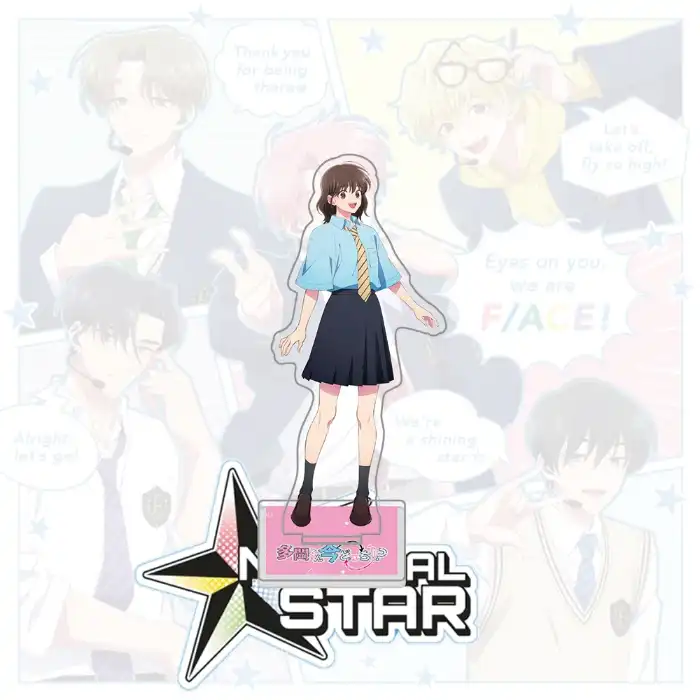 Tamon’s B-side Acrylic Standee&keychain – U. Shimizu, T. Fukuhara, O. Sakaguchi, K. Custom Charm Phone Personalized, Keychain, Mô Hình Đứng Standee Anime, In 2 Mặt, Cao 6cm, Trang Trí Decor Bàn Học, Balo 6 Tamon’s B-side Acrylic Standee&keychain – U. Shimizu, T. Fukuhara, O. Sakaguchi, K. Custom Charm Phone Personalized, Keychain, Mô Hình Đứng Standee Anime, In 2 Mặt, Cao 6cm, Trang Trí Decor Bàn Học, Balo - Ảnh 6