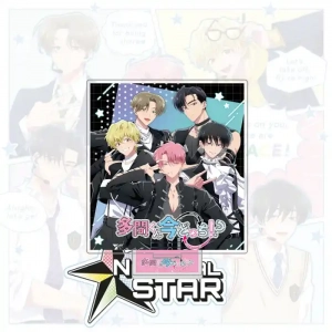 Tamon's B-side F/ace Acrylic Stand & Keychain, Tamon Kirari Kento Taiga Orochi Group Figure, Custom Charm Phone Personalized, Keychain, Mô Hình Đứng Standee Anime, In 2 Mặt, Cao 6cm, Trang Trí Decor Bàn Học, Balo