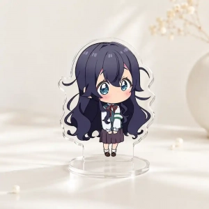 The 100 Girlfriends Who Really Love You Q Version Acrylic Stand Anime Desktop Ornament Custom Charm Phone Personalized, Keychain, Mô Hình Đứng Standee Anime, In 2 Mặt, Cao 6cm, Trang Trí Decor Bàn Học, Balo