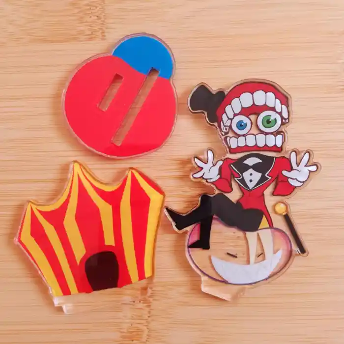 The Amazing Digital Circus Caine Double Layer Acrylic Standee Cartoon Desk Display Ornament Custom Charm Phone Personalized, Keychain, Mô Hình Đứng Standee Anime, In 2 Mặt, Cao 6cm, Trang Trí Decor Bàn Học, Balo 1 The Amazing Digital Circus Caine Double Layer Acrylic Standee Cartoon Desk Display Ornament Custom Charm Phone Personalized, Keychain, Mô Hình Đứng Standee Anime, In 2 Mặt, Cao 6cm, Trang Trí Decor Bàn Học, Balo