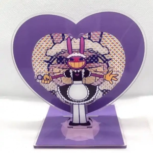 The Amazing Digital Circus Jax Double Layer Acrylic Standee Cartoon Rabbit Character Desk Custom Charm Phone Personalized, Keychain, Mô Hình Đứng Standee Anime, In 2 Mặt, Cao 6cm, Trang Trí Decor Bàn Học, Balo