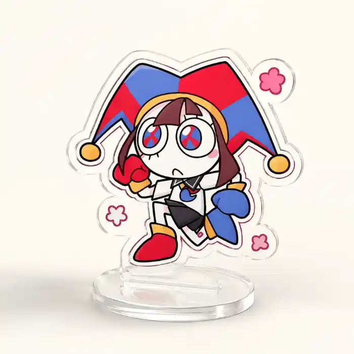 The Amazing Digital Circus Pomni Q Version Acrylic Stand Model Plate Keychain Cartoon Custom Charm Phone Personalized, Keychain, Mô Hình Đứng Standee Anime, In 2 Mặt, Cao 6cm, Trang Trí Decor Bàn Học, Balo 2 The Amazing Digital Circus Pomni Q Version Acrylic Stand Model Plate Keychain Cartoon Custom Charm Phone Personalized, Keychain, Mô Hình Đứng Standee Anime, In 2 Mặt, Cao 6cm, Trang Trí Decor Bàn Học, Balo - Ảnh 2