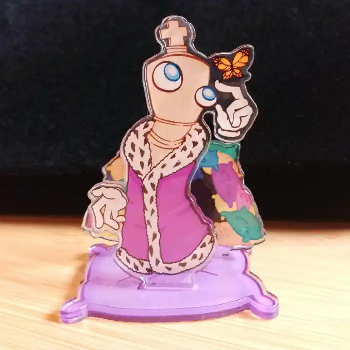 The Amazing Digital Kinger Caine Double Layer Acrylic Standee Cartoon Desk Display Ornament Custom Charm Phone Personalized, Keychain, Mô Hình Đứng Standee Anime, In 2 Mặt, Cao 6cm, Trang Trí Decor Bàn Học, Balo 1 The Amazing Digital Kinger Caine Double Layer Acrylic Standee Cartoon Desk Display Ornament Custom Charm Phone Personalized, Keychain, Mô Hình Đứng Standee Anime, In 2 Mặt, Cao 6cm, Trang Trí Decor Bàn Học, Balo