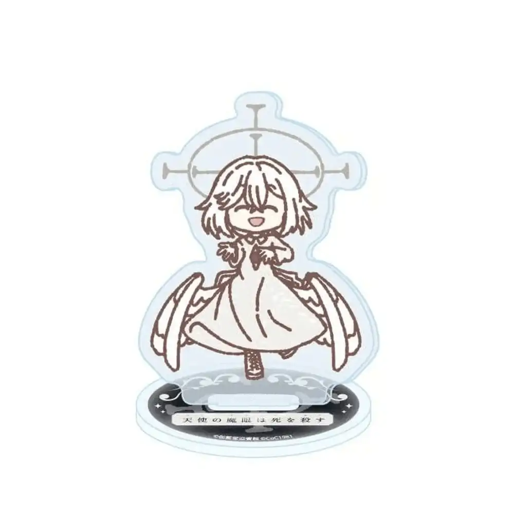 The Angel's Demonic Eye Acrylic Stand Keychain Chibi Line Drawing Wing Halo Angel Girl Custom Charm Phone Personalized, Keychain, Mô Hình Đứng Standee Anime, In 2 Mặt, Cao 6cm, Trang Trí Decor Bàn Học, Balo 2 The Angel's Demonic Eye Acrylic Stand Keychain Chibi Line Drawing Wing Halo Angel Girl Custom Charm Phone Personalized, Keychain, Mô Hình Đứng Standee Anime, In 2 Mặt, Cao 6cm, Trang Trí Decor Bàn Học, Balo - Ảnh 2