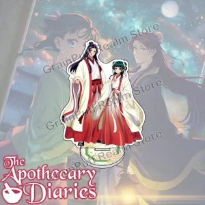 The Apothecary Diaries Anniversary Limited Edition – Maomao & Jinshi Acrylic Stand & Custom Charm Phone Personalized, Keychain, Mô Hình Đứng Standee Anime,  In 2 Mặt, Cao 6cm, Trang Trí Decor Bàn Học, Balo