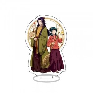 The Apothecary Diaries Couple Acrylic Stand Model Plate Decoration Originality Desk Custom Charm Phone Personalized, Keychain, Mô Hình Đứng Standee Anime, In 2 Mặt, Cao 6cm, Trang Trí Decor Bàn Học, Balo