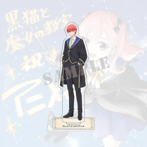 The Classroom Of A Black Cat And A Witch Acrylic Stand, Spica Claude Anime Figure New Tv Custom Charm Phone Personalized, Keychain, Mô Hình Đứng Standee Anime,  In 2 Mặt, Cao 6cm, Trang Trí Decor Bàn Học, Balo