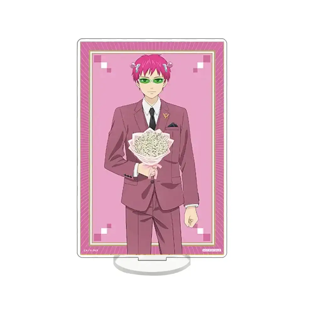 The Disastrous Life Of Saiki K Flower 1 Double Sided Acrylic Stand Keychain 2026 New Anime Custom Charm Phone Personalized, Keychain, Mô Hình Đứng Standee Anime, In 2 Mặt, Cao 6cm, Trang Trí Decor Bàn Học, Balo 4 The Disastrous Life Of Saiki K Flower 1 Double Sided Acrylic Stand Keychain 2026 New Anime Custom Charm Phone Personalized, Keychain, Mô Hình Đứng Standee Anime, In 2 Mặt, Cao 6cm, Trang Trí Decor Bàn Học, Balo - Ảnh 4