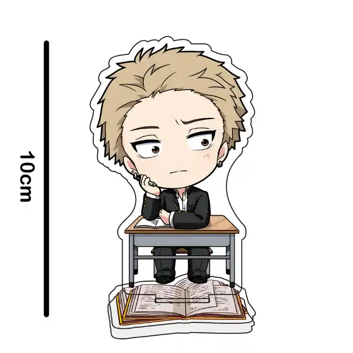 The Fragrant Flower Blooms With Dignity Acrylic Standee School Desk Sitting Pose Anime Custom Charm Phone Personalized, Keychain, Mô Hình Đứng Standee Anime, In 2 Mặt, Cao 6cm, Trang Trí Decor Bàn Học, Balo 2 The Fragrant Flower Blooms With Dignity Acrylic Standee School Desk Sitting Pose Anime Custom Charm Phone Personalized, Keychain, Mô Hình Đứng Standee Anime, In 2 Mặt, Cao 6cm, Trang Trí Decor Bàn Học, Balo - Ảnh 2