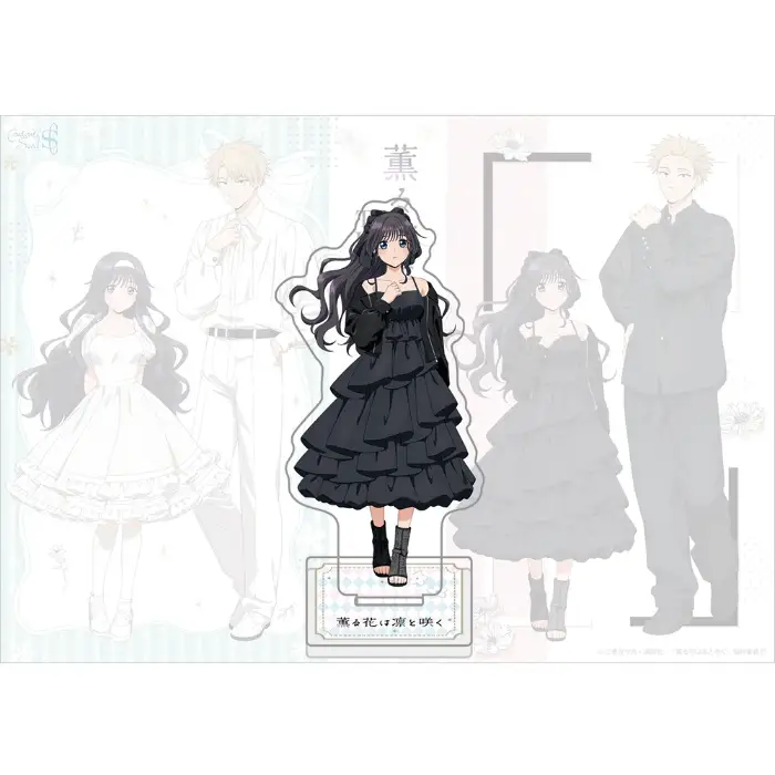 The Fragrant Flower Blooms With Dignity Acrylic Standee & Keychain – Rintaro & Kaoruko Black Custom Charm Phone Personalized, Keychain, Mô Hình Đứng Standee Anime, In 2 Mặt, Cao 6cm, Trang Trí Decor Bàn Học, Balo 2 The Fragrant Flower Blooms With Dignity Acrylic Standee & Keychain – Rintaro & Kaoruko Black Custom Charm Phone Personalized, Keychain, Mô Hình Đứng Standee Anime, In 2 Mặt, Cao 6cm, Trang Trí Decor Bàn Học, Balo - Ảnh 2