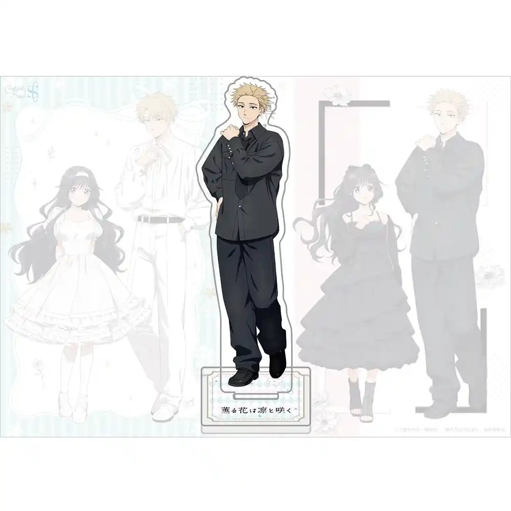 The Fragrant Flower Blooms With Dignity Acrylic Standee & Keychain – Rintaro & Kaoruko Black Custom Charm Phone Personalized, Keychain, Mô Hình Đứng Standee Anime, In 2 Mặt, Cao 6cm, Trang Trí Decor Bàn Học, Balo 3 The Fragrant Flower Blooms With Dignity Acrylic Standee & Keychain – Rintaro & Kaoruko Black Custom Charm Phone Personalized, Keychain, Mô Hình Đứng Standee Anime, In 2 Mặt, Cao 6cm, Trang Trí Decor Bàn Học, Balo - Ảnh 3