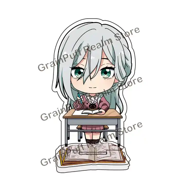 The Fragrant Flower Blooms With Dignity Acrylic Standee School Desk Sitting Pose Anime Custom Charm Phone Personalized, Keychain, Mô Hình Đứng Standee Anime, In 2 Mặt, Cao 6cm, Trang Trí Decor Bàn Học, Balo 4 The Fragrant Flower Blooms With Dignity Acrylic Standee School Desk Sitting Pose Anime Custom Charm Phone Personalized, Keychain, Mô Hình Đứng Standee Anime, In 2 Mặt, Cao 6cm, Trang Trí Decor Bàn Học, Balo - Ảnh 4