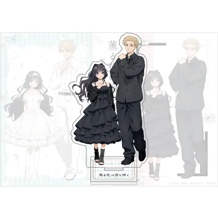The Fragrant Flower Blooms With Dignity Acrylic Standee & Keychain – Rintaro & Kaoruko Black Custom Charm Phone Personalized, Keychain, Mô Hình Đứng Standee Anime, In 2 Mặt, Cao 6cm, Trang Trí Decor Bàn Học, Balo 4 The Fragrant Flower Blooms With Dignity Acrylic Standee & Keychain – Rintaro & Kaoruko Black Custom Charm Phone Personalized, Keychain, Mô Hình Đứng Standee Anime, In 2 Mặt, Cao 6cm, Trang Trí Decor Bàn Học, Balo - Ảnh 4