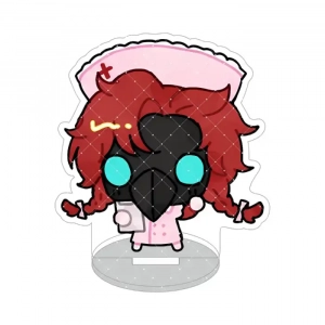 The Freak Circus Acrylic Stand Chibi Figure Keychain Pierrot Doctor Maid Costume Desktop Custom Charm Phone Personalized, Keychain, Mô Hình Đứng Standee Anime, In 2 Mặt, Cao 6cm, Trang Trí Decor Bàn Học, Balo