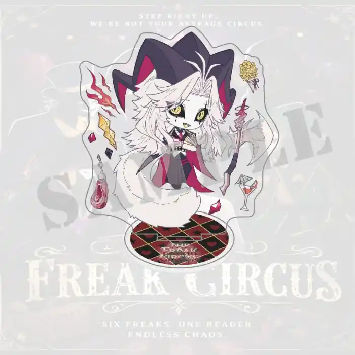 The Freak Circus Acrylic Stand, Fanmade Anime Figure Standee, Gothic Freak Show Chibi Boys Custom Charm Phone Personalized, Keychain, Mô Hình Đứng Standee Anime, In 2 Mặt, Cao 6cm, Trang Trí Decor Bàn Học, Balo 1 The Freak Circus Acrylic Stand, Fanmade Anime Figure Standee, Gothic Freak Show Chibi Boys Custom Charm Phone Personalized, Keychain, Mô Hình Đứng Standee Anime, In 2 Mặt, Cao 6cm, Trang Trí Decor Bàn Học, Balo