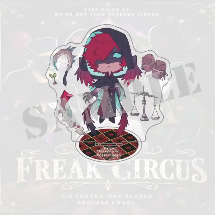 The Freak Circus Acrylic Stand, Fanmade Anime Figure Standee, Gothic Freak Show Chibi Boys Custom Charm Phone Personalized, Keychain, Mô Hình Đứng Standee Anime, In 2 Mặt, Cao 6cm, Trang Trí Decor Bàn Học, Balo 2 The Freak Circus Acrylic Stand, Fanmade Anime Figure Standee, Gothic Freak Show Chibi Boys Custom Charm Phone Personalized, Keychain, Mô Hình Đứng Standee Anime, In 2 Mặt, Cao 6cm, Trang Trí Decor Bàn Học, Balo - Ảnh 2