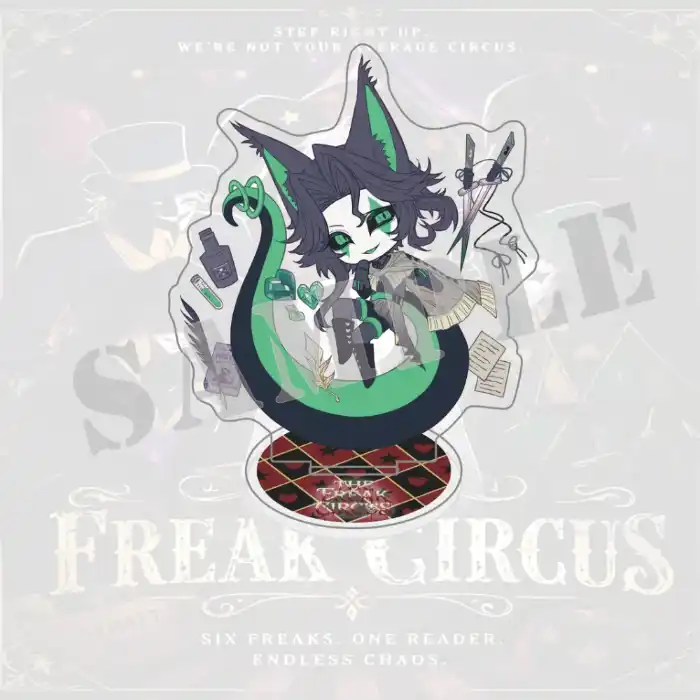The Freak Circus Acrylic Stand, Fanmade Anime Figure Standee, Gothic Freak Show Chibi Boys Custom Charm Phone Personalized, Keychain, Mô Hình Đứng Standee Anime, In 2 Mặt, Cao 6cm, Trang Trí Decor Bàn Học, Balo 3 The Freak Circus Acrylic Stand, Fanmade Anime Figure Standee, Gothic Freak Show Chibi Boys Custom Charm Phone Personalized, Keychain, Mô Hình Đứng Standee Anime, In 2 Mặt, Cao 6cm, Trang Trí Decor Bàn Học, Balo - Ảnh 3