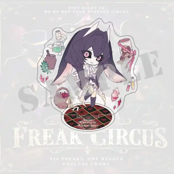 The Freak Circus Acrylic Stand, Fanmade Anime Figure Standee, Gothic Freak Show Chibi Boys Custom Charm Phone Personalized, Keychain, Mô Hình Đứng Standee Anime, In 2 Mặt, Cao 6cm, Trang Trí Decor Bàn Học, Balo 6 The Freak Circus Acrylic Stand, Fanmade Anime Figure Standee, Gothic Freak Show Chibi Boys Custom Charm Phone Personalized, Keychain, Mô Hình Đứng Standee Anime, In 2 Mặt, Cao 6cm, Trang Trí Decor Bàn Học, Balo - Ảnh 6