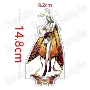 The Freak Circus Acrylic Stand Keychain Tfc Teresa Pierrot Harlequin 2sided Print Butterfly Custom Charm Phone Personalized, Keychain, Mô Hình Đứng Standee Anime, In 2 Mặt, Cao 6cm, Trang Trí Decor Bàn Học, Balo