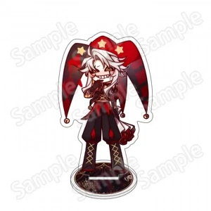 The Freak Circus Tfc Acrylic Stand Keychain Pierrot Harlequin Double Sided Hd Chibi Custom Charm Phone Personalized, Keychain, Mô Hình Đứng Standee Anime, In 2 Mặt, Cao 6cm, Trang Trí Decor Bàn Học, Balo